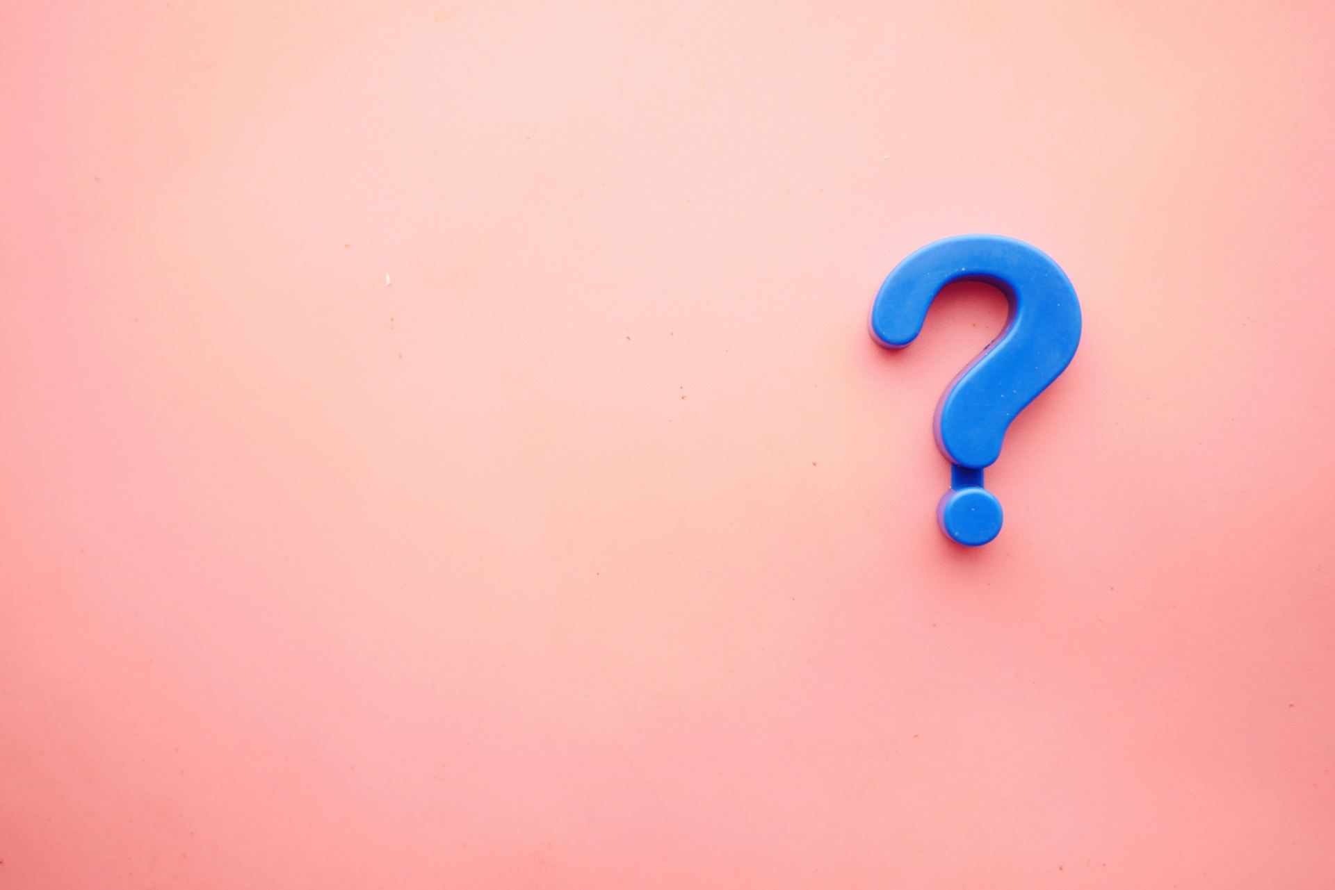 photo of question mark